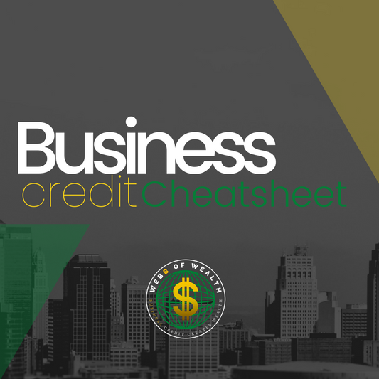Business Credit Cheatsheet